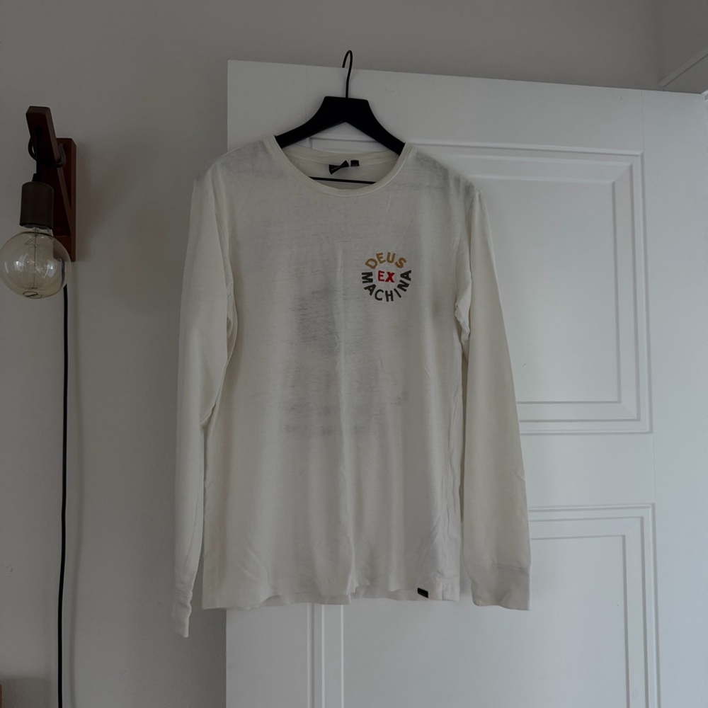 White Long Sleeve Tee